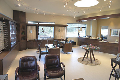 Barnes Professional Eye Care Interior Optical